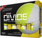 Srixon Z-Star Divide 8 Golf Balls White/Tour Yellow