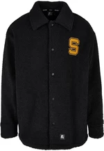 Starter Sherpa Shirt Jacket Black