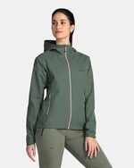 Navy green women's sports jacket Kilpi Sonna