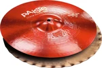 Paiste Color Sound 900  Sound Edge Hi-Hat talerz perkusyjny 14" Czerwony