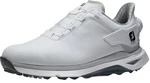 Footjoy PRO SLX Mens Golf Shoes White/Grey/Grey Boa 40,5 Calzado de golf para hombres