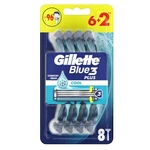 Gillette Jednorázová holítka Blue3 Cool 6+2 ks