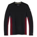 Pánské tričko Smartwool  Merino Sport 150 Long Sleeve Crew Red/Black