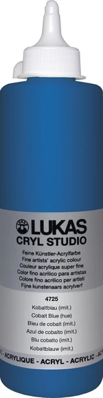 Lukas Cryl Studio Acrylfarbe 500 ml Cobalt Blue Hue