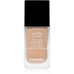 Chanel Ultra Le Teint Flawless Finish Foundation dlhotrvajúci zmatňujúci make-up pre zjednotenie farebného tónu pleti odtieň BR42 30 ml