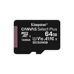 Pamäťová karta Kingston Canvas Select Plus MicroSDXC 64GB (SDCS2/64GB)