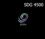 Zain 4500 SDG Mobile Top-up SD