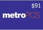 MetroPCS $91 Mobile Top-up US