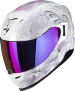 Scorpion EXO 520 EVO AIR MELROSE Pearl White/Pink M Helm