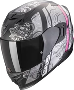 Scorpion EXO 520 EVO AIR FASTA Matt Black/Silver/Pink M Prilba