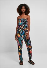 Women's jumpsuit made of viscose Bandeau blackfruit
