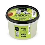 Organic Shop Regenerační maska pro poškozené vlasy Avokádo a olivy 250 ml Organic Shop Regenerační maska pro poškozené vlasy Avokádo a olivy 250 ml