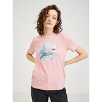 Light Pink Women T-Shirt Diesel - Women