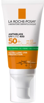La Roche-Posay Anthelios UVMUNE 400 oil control gél-krém SPF 50+ bez parfumu pre citlivú mastnú pleť 50 ml