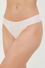 Tanga Dkny růžová barva, DK8935