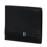 Samsonite Pánská kožená peněženka Flagged SLG 001 - černá