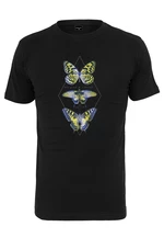 Black T-shirt Butterfly Night