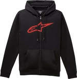 Alpinestars Ageless II Fleece Black/Red 2XL Mikina