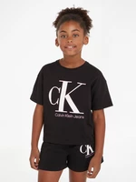 Calvin Klein Jeans Triko dětské Černá