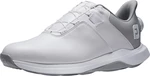 Footjoy ProLite Mens Golf Shoes White/White/Grey 44 Pánske golfové topánky