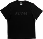 Tama Koszulka T-Shirt Black with Black Logo Unisex Black XL