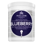Kallos Blueberry Revitalizing Hair Mask vyživujúca maska pre suché a poškodené vlasy 1000 ml
