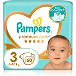 Pampers Premium Care Size 3 jednorazové plienky 6-10 kg 60 ks