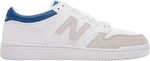 New Balance Unisex 480 Shoes White/Atlantic Blue 41,5 Baskets