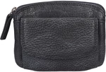Lagen Kožená mini peňaženka-kľúčenka 786-382/R -CHARCOAL