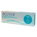 JOHNSON & JOHNSON Acuvue Oasys with HydraLuxe jednodenní 30 čoček, Počet dioptrií: -1,00, Počet kusů v balení: 30 ks, Průměr: 14,3, Zakřivení: 8,5