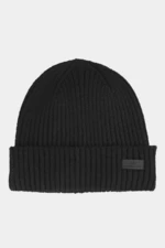 Men's Single-Ply Winter Hat 4F Black