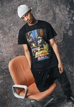 Black T-shirt with Star Wars Yoda poster