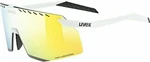 UVEX Pace Stage CV White Mat/Mirror Yellow Okulary rowerowe