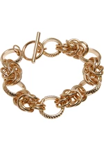 Multiring bracelet gold
