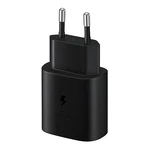 Cestovní nabíječka Samsung EP-TA800EW Fast Charger 25W, black (BULK)