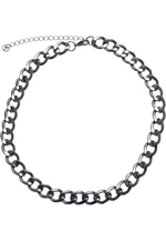 Velký řetízkový náhrdelník - stříbrné barvy