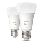 Inteligentne żarówki LED z gwintem E27, 11 W zestaw 2 szt. White ambiance – Philips Hue