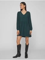 Dark green women's dress VILA Fini - Women's