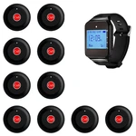 Restaurant Pager Wireless Waiter Calling System Watch Receiver Call Button For Cafe Clinic Dentist