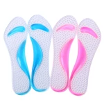 New Non-Slip Women Gel 3/4 length Arch Support Anti-slip Massaging Metatarsal Cushion Orthopedic Insoles for High Heels Shoes