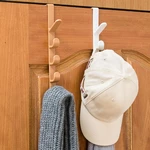 Household Multi-purpose Five-segment Hooks Storage Hook Rack Organizer Clothes Coat Hat Bag Hanger Holder Home Room Wall Hook