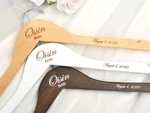 Wedding Hanger,Bride Hanger,Wedding Gift,Personalized Bride Hanger,Mr&Mrs Hanger. Honor Maid,Bridesmaid,Graduation Dress Hanger