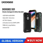 DOOGEE S51 Rugged Waterproof Smartphones 12MP AI Double Camera 5180mAh NFC Android 12 Octa Core 4GB +64GB 6.0 Inch HD Cellphones