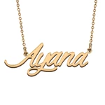 Ayana Custom Name Necklace Customized Pendant Choker Personalized Jewelry Gift for Women Girls Friend Christmas Present