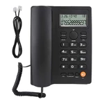 Caller Display Telephone Hands Free Calling Corded Landline Phone Landline Telephone for Home Office Hotel KX-T2025