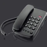 Wall-mounted Desktop Business Office Telephone Household Guest Room Hotel Fixed Landline BlacK White Telefono