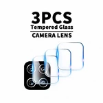 3PCS Tempered Glass for Samsung Galaxy A12 SM-A125F/DSN 6.5" Camera Lens Screen Protector Protective Glass Samsunga12 A 12 12a