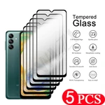 5Pcs For Samsung Galaxy A34 A33 A24 A14 A13 A12 A04 A04S A04E A22 A23 A31 A32 Tempered glass screen protector HD protective film