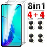 8in1 Camera Film Protective Glass For vivo y27 2023 Screen Protectors For vivo Y27 4G 5G y 27 27y vivoy27 Tempered Glass 6.64In