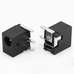 5pcs Horizontal 3-pin direct switch DC power socket switch DC-006A